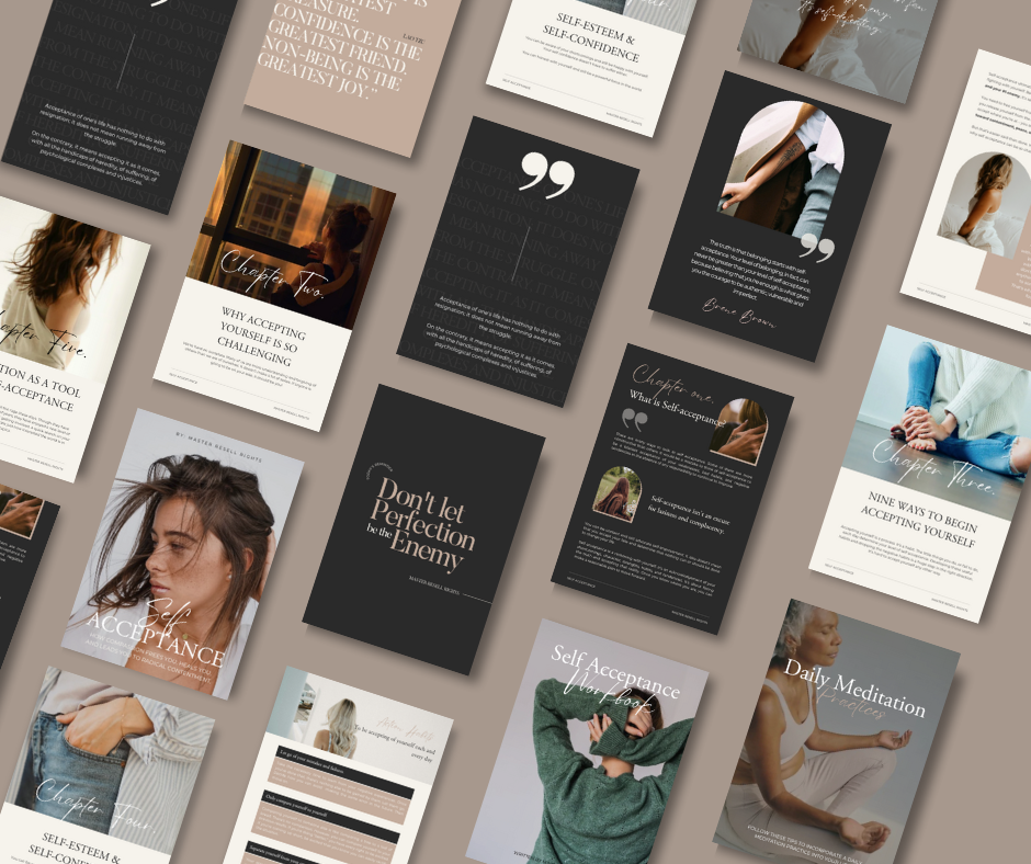 Self Acceptance eBook & WorkBook