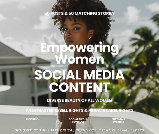 Empowering Women Social Media Content