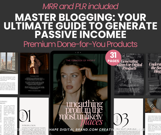 Master Blogging: Your Ultimate Guide to Generate Passive Income