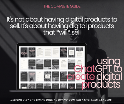 Boost Your Sales: Create Winning Digital Products with ChatGPT