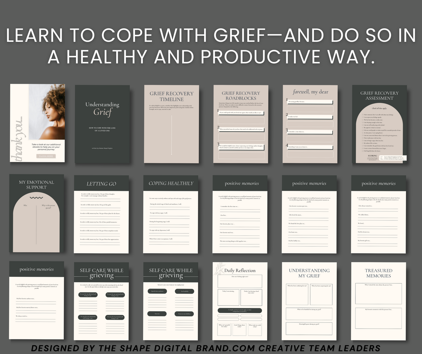 Coping With Grief eBook + Workbook