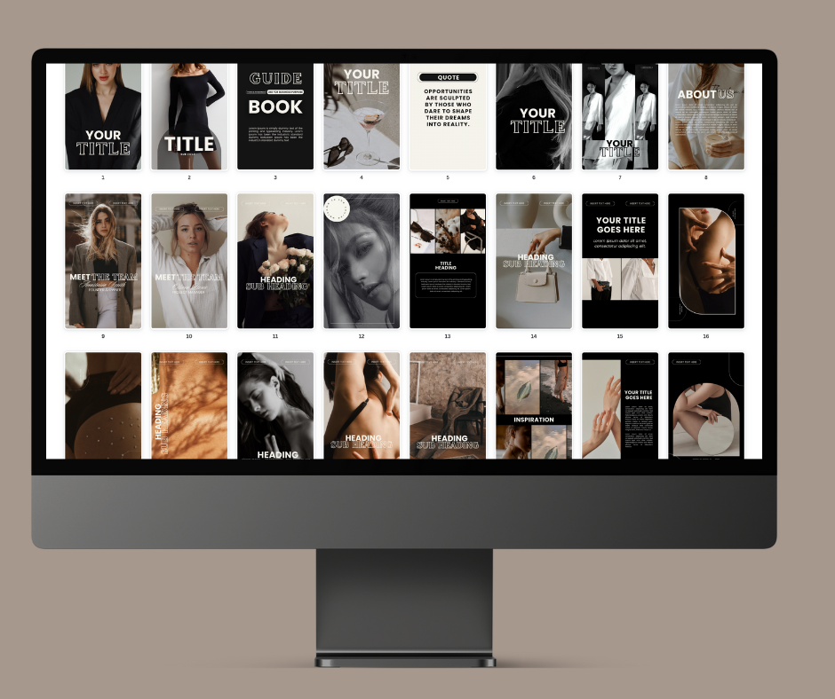 120 Luna Design Social Media Templates