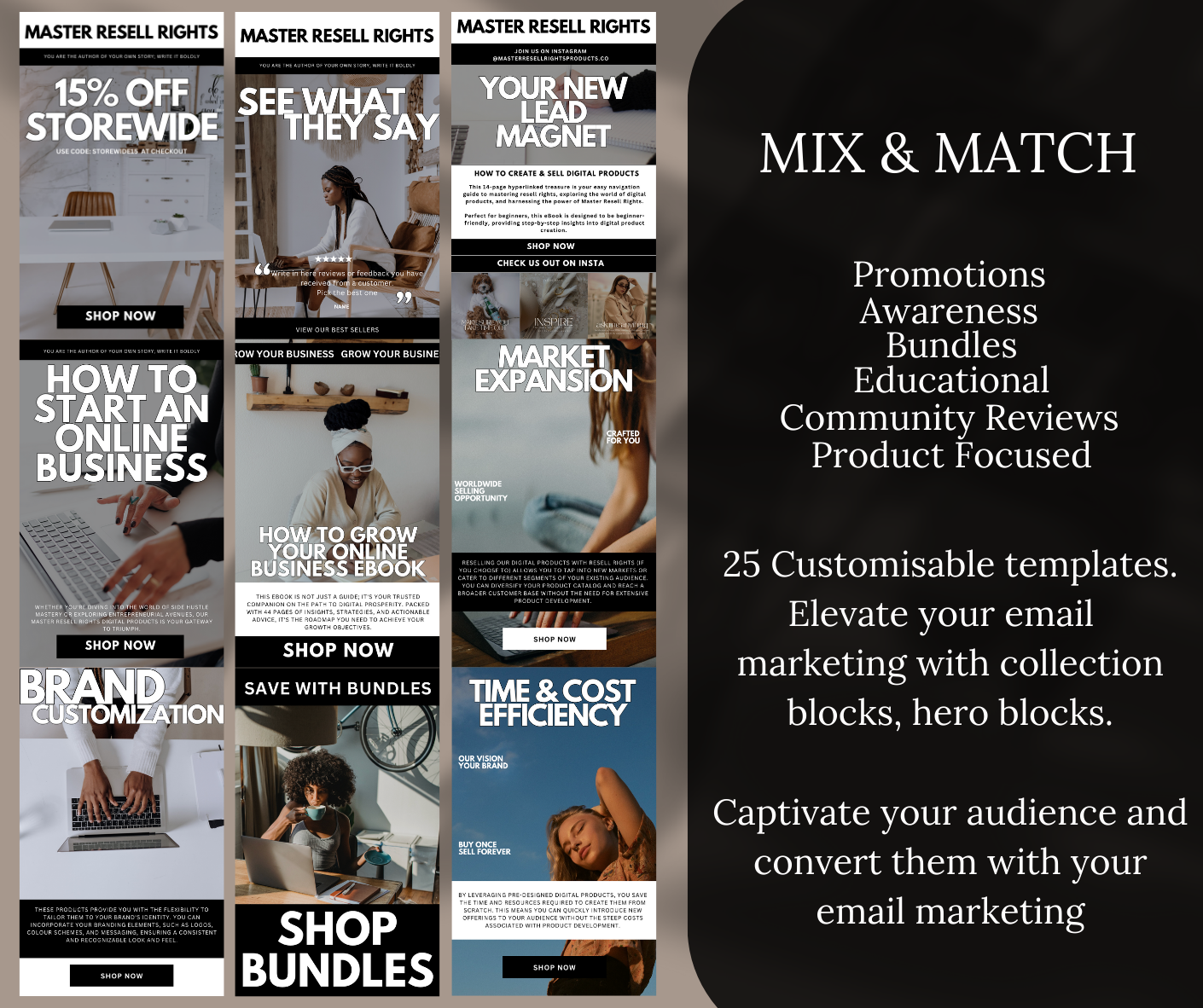 Email Marketing Campaigns - For Klaviyo and Mailchimp